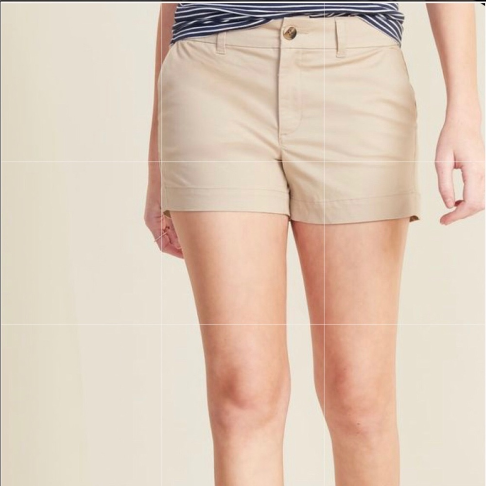 ✨5/$15 { VINTAGE AMERICA BLUES } Tan Kahki Mid Thigh Short